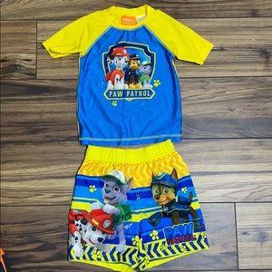 🔹4/$20🔹 Swim Trunk Set Paw Patrol